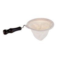Lautechco Coffee Filter Baskets, Wood Handle, Flannel Hand Coffee Filters, Drip Filter Bag, Tea Bag N5
