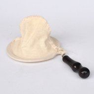 Lautechco Coffee Filter Baskets, Wood Handle, Flannel Hand Coffee Filters, Drip Filter Bag, Tea Bag N6