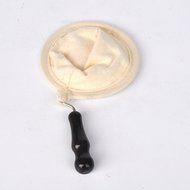 Lautechco Coffee Filter Baskets, Wood Handle, Flannel Hand Coffee Filters, Drip Filter Bag, Tea Bag N7