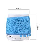 Bluetooth Speakers Vanten Mini Portable Stereo Glow in the Dark Sparkle Neon Flashlight LED with Built-in Mic... N7