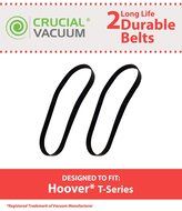 2 Hoover T-series Rewind Long-Life Non-Stretch Flat Vacuum Cleaner Belts; Replaces Hoover Part # 562289001, AH20065...