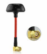 YoCoo 5.8GHz Drone FPV Antenna 90 Degree Mushroom Antenna SMA for QAV250 FPV Racing Quadcopter (Rightangle inner... N9