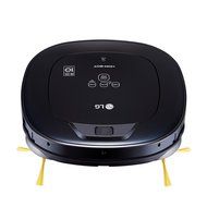 LG Hom-Bot Square Robotic Vacuum with Mop quietly cleans every corner of your home (VR65704LVM) N4