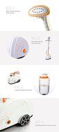 Summer Promotion Kazoo 1200 ml Professional Garment Clothes Fabric Steamer Portable Wrinkle Remover Iron Steam N2