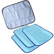 4-Pack Mixed Microfiber Mopping Cloths 3 wet + 1 dry for iRobot Braava 380 380t 320 Mint 4200 4205 5200 5200C...