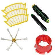 Vacuum Cleaner?Accessory for Irobot Roomba 500 530 560 Series Vacuum Cleaner Kit 3Pcs Filter Side Brush Bristle...