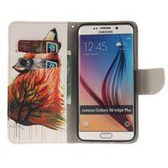 S6 Edge Case, DRUnKQUEEn&reg; PU Leather Credit Card Holder Case Stand Feature Wallet Type Flip Folio Cover - for... N2