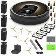 iRobot Roomba 960 Robotic Vacuum Cleaner Comes With 1 Dual Mode Virtual Wall Barrier (With Batteries) + Extra... N5