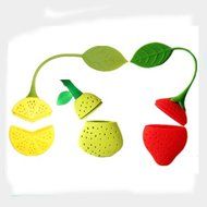 Bluestar Silicone Tea Infuser Filter Steeper for Loose Tea,Novelty Mini Eiffel Tower Pattern Tea Strainers, 2... N3