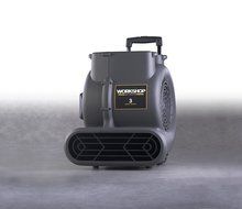 WORKSHOP WS1625AM Air Mover Fan &amp; Carpet Dryer, High Velocity Blower Fan / Floor Dryer with Collapsible Handle...