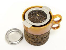 Teavli In-Mug Tea Infuser | Extra-Fine Stainless Steel Mesh Tea Infuser, Perfect Loose-Leaf Tea Infuser for Brewing... N2