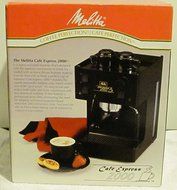 The Melitta Cafe Express 2000 Model K7953