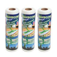 Bambooee Reusable Bamboo Sweeper Sheets with Sweeper Scrubbing Dots N5