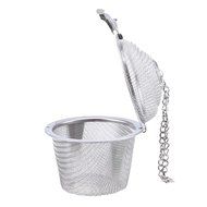 WHOSEE 2-Pack Creative Stainless Steel Ball Tea Strainer Infuser Mesh Filter Loose Leaf Spice Size M
