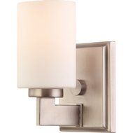 Quoizel TY8601AN Taylor Contemporary Uplight or Downlight Bath Fixture with Opal Etched Glass, Antique Nickel...
