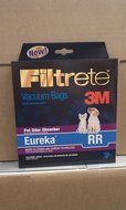 3M Filtrete Eureka RR MicroAllergen Bags with Carbon for Odor absorber,3 packs = 9 bags package