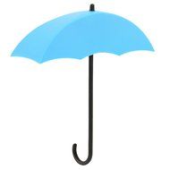 Toyofmine 3Pcs Colorful Umbrella Wall Hook Key Hair Pin Holder Organizer Decorative Decor (red pink yellow) N10