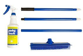 Groom Industries CS39QTBROOM Perky Carpet Broom with Fresh Touch Up &amp; Soil Remover