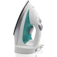Hamilton Beach Retractable Cord Iron, 14212, Durable stainless steel soleplate for smooth glide over fabrics N2