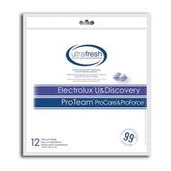 Electrolux U and Discovery ProTeam ProCare, ProForce and ProLux Micro Filtration Bag, 12 Bags Treated with Ultra-Fresh...