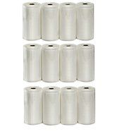 Genuine VacMaster 946104 Full Mesh 8 Inch by 50 Feet Vacuum Packaging Roll- 2 Pack N6