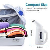 URPOWER Garment Steamer 130ml Portable Handheld Fabric Steamer Fast Heat-up Powerful Travel Garment Clothes Steamer... N2