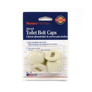 Master Plumber 573405 MP Toilet Bolt Cap, Almond by Master Plumber