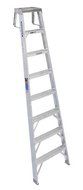 Werner 8-Foot 300-Pound Duty Rating Aluminum Shelf Ladder #SH378 by Werner