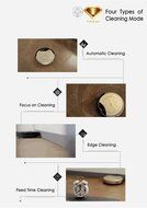 Haier SWR-T321 Pathfinder Vacuum Cleaner Robot Remote Control Self Charging Cleaning Devices (US PLUG, Gold) N5