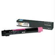 Lexmark - Extra High Yield - Magenta - Original - Toner Cartridge Lccp, Lrp - For C950de &quot;Product Type: Supplies...