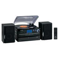 Spectra Merchandising JEN-JTA-980 3-Speed Turntable with 2 CD player/