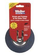 Vortec Pro Abrasive Nutted Flap Disc by Weiler Corporation