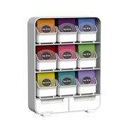 Mind Reader "Baggy" Tea Bag holder and Condiment Organizer, Black N3