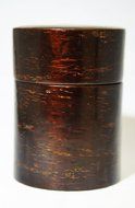 "Chadutsu" Tea Canister Cherry Bark Japan Import N3