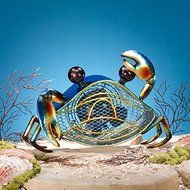 Blue Crab Figurine Fan ( 16 x 6 x 11 )