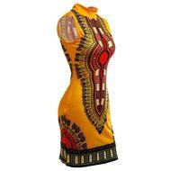 Women Dress,Haoricu Women Sexy Sleeveless Fashion African Print Casual Print Dress N11