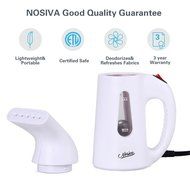 NOSIVA Portable Handheld Fabric Steamer (138 ml), White N3