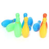 [Free Shipping] 10pcs Set Child Baby Girl Boy Toddler Funny Colorful Bowling Game Toy Two Balls Gift // 10pcs... N2
