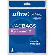 Sears UltraCare Kenmore Style C Canister Vacuum Bags, 8 pk.