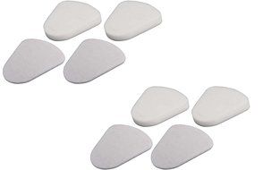 4 Sets Replacement Filter for Shark XFF350 Navigator Lift-Away NV350, NV351, NV352 (4 felt &amp; 4 foam)