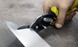 Midwest Tool and Cutlery MWT-6510R Midwest Snips Forged Blade Offset Right Cut Aviation Snips N7