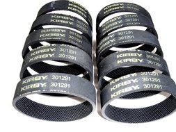 Kirby Vacuum Cleaner Belts 301291-3 (3 pack) fits all Generation series models G3, G4, G5, G6, G7, Ultimate G,... N5