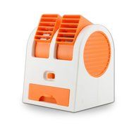 Wrisky Mini Small Fan Cooling Portable Desktop Dual Bladeless Air Conditioner USB NEW (Green) N6