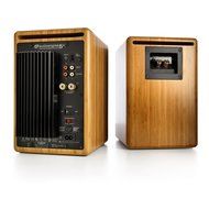 Music Hall USB-1 Turntable Package With Pair of Audioengine A5+ Bookshelf Speakers (Bamboo) N2