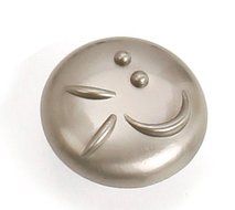 Laurey 37228 1-3/8-Inch Graffiti Knob, Satin Nickel by Laurey