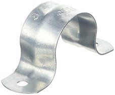 Sioux Chief 502-3PK2 10-Count 3/4-Inch IPS 2-Hole Tube Strap, Galvanized Steel by Sioux Chief