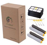 I-clean Replacement Accessories Kit for iRobot Roomba 880 870 900, including 4Hepa Filter, 4Side Brush, 2Tangle-Free... N9