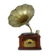 Pyle PTCDCS32BT Retro Vintage Classic Bluetooth Turntable Phonograph Gramophone Record Player, Vinyl-To-MP3 Recording N2