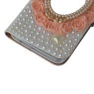 [LG G Stylo LS770] Case,Yaheeda Luxury 3D Bling Crystal Rhinestone Wallet Leather Purse Flip Card Pouch Stand... N4