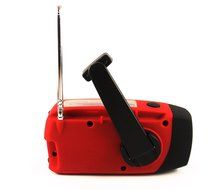 Emergency Solar Hand Crank Radio Self Powered AM/FM - NOAA Weather Radio, Survival LED Flashlight, Smart Phone... N3